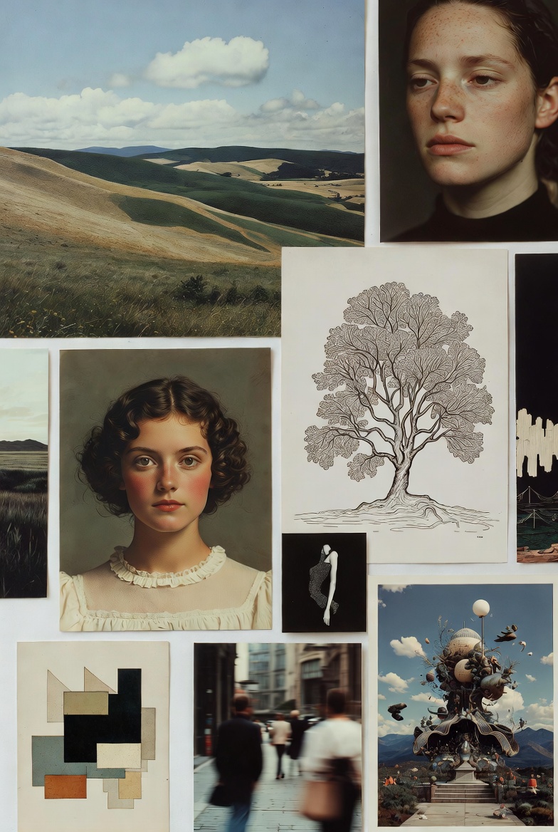 Modern Geometric Collage Package